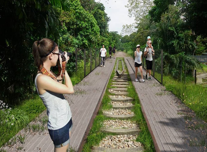 railway converted to footpath