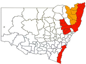 red zones