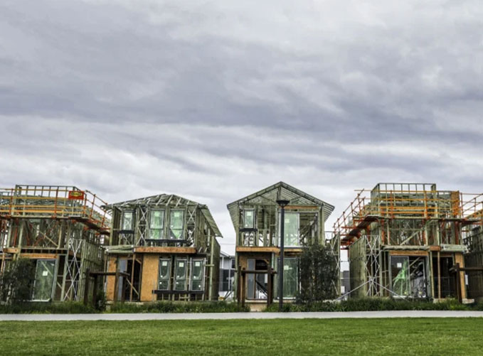 build to rent housing under construction